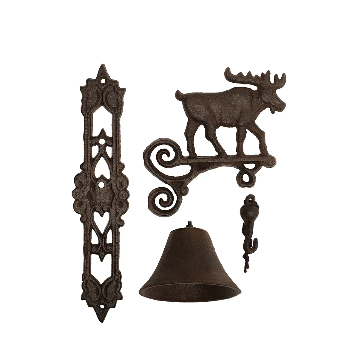 Vintage Cast Iron Dinner Bell - Image 4