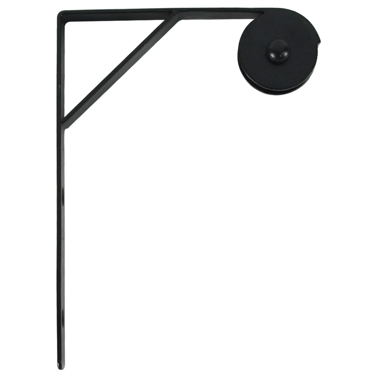 Vintage Style Industrial Wall Mount Bracket Rope Pulley