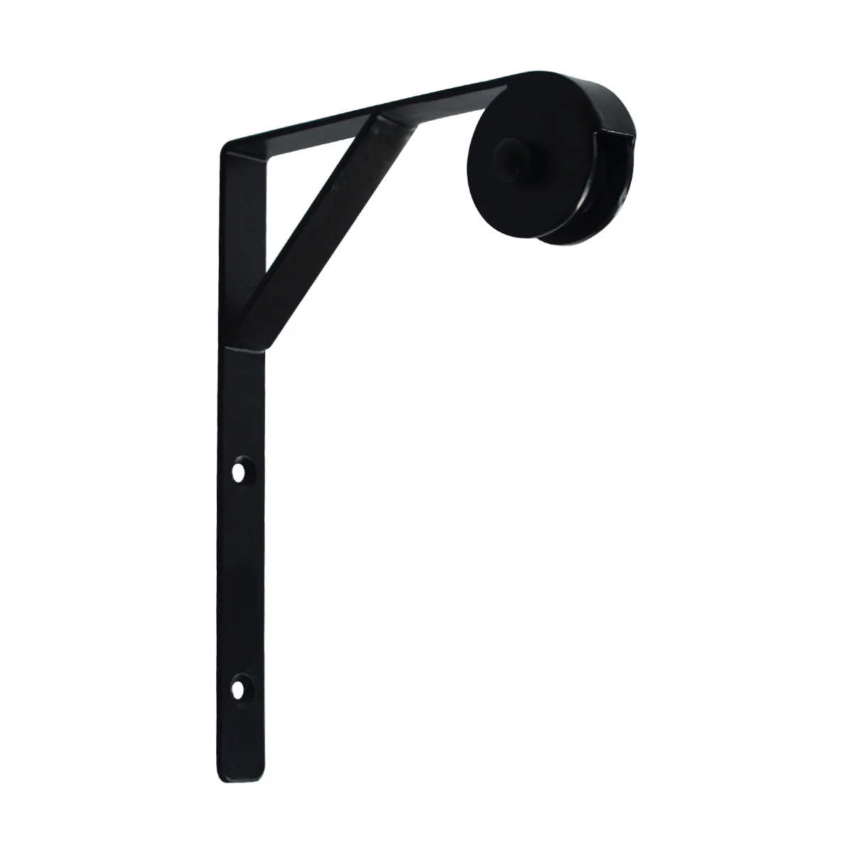 Vintage Style Industrial Wall Mount Bracket Rope Pulley - Image 3