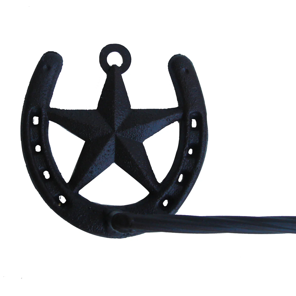 Wall Mount Horseshoe Bath Towel Bar Hanger - Image 2