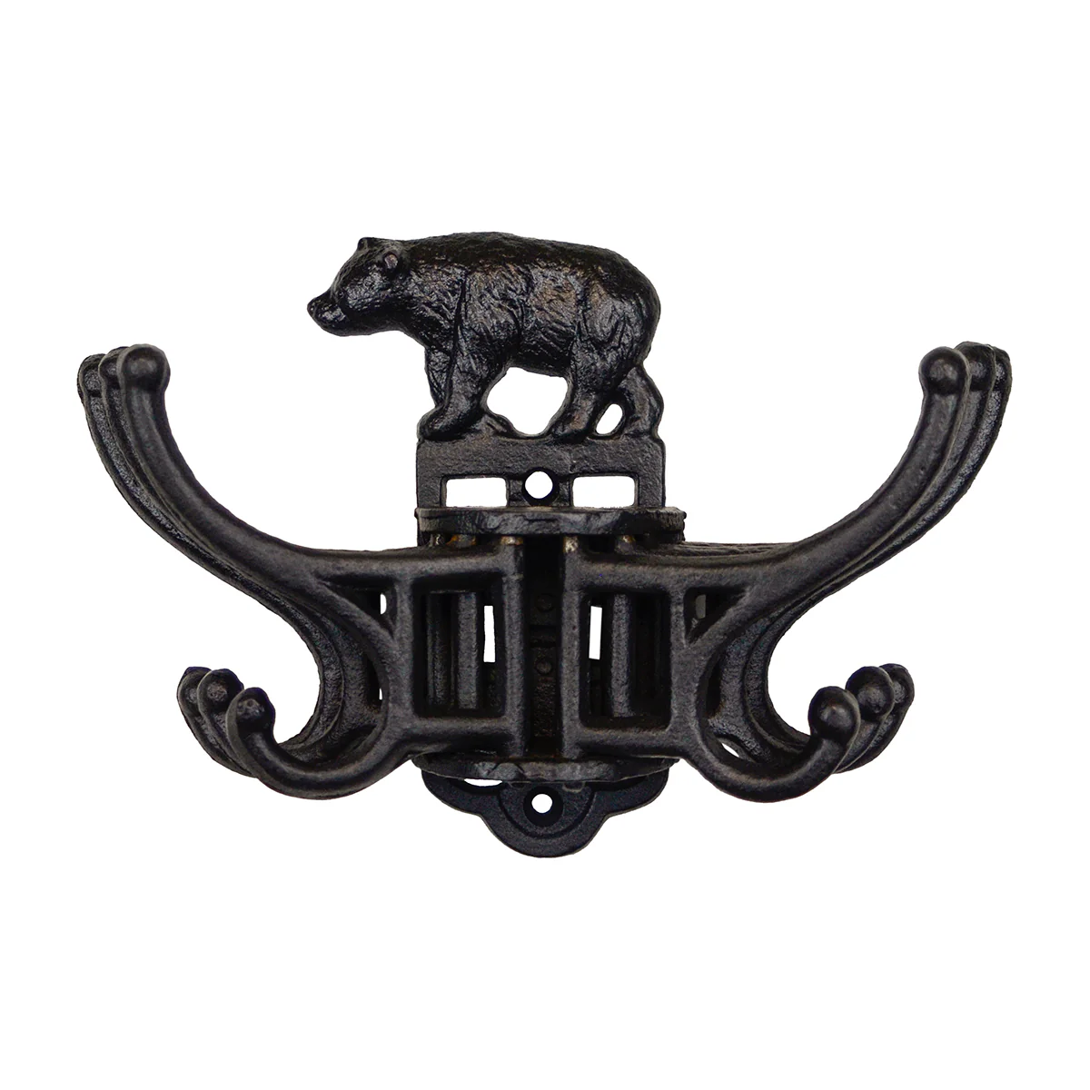 Wall Mount Key Hooks Bear Hat Hook Metal Coat Hanger Rack Living Room Home Decor - Image 4