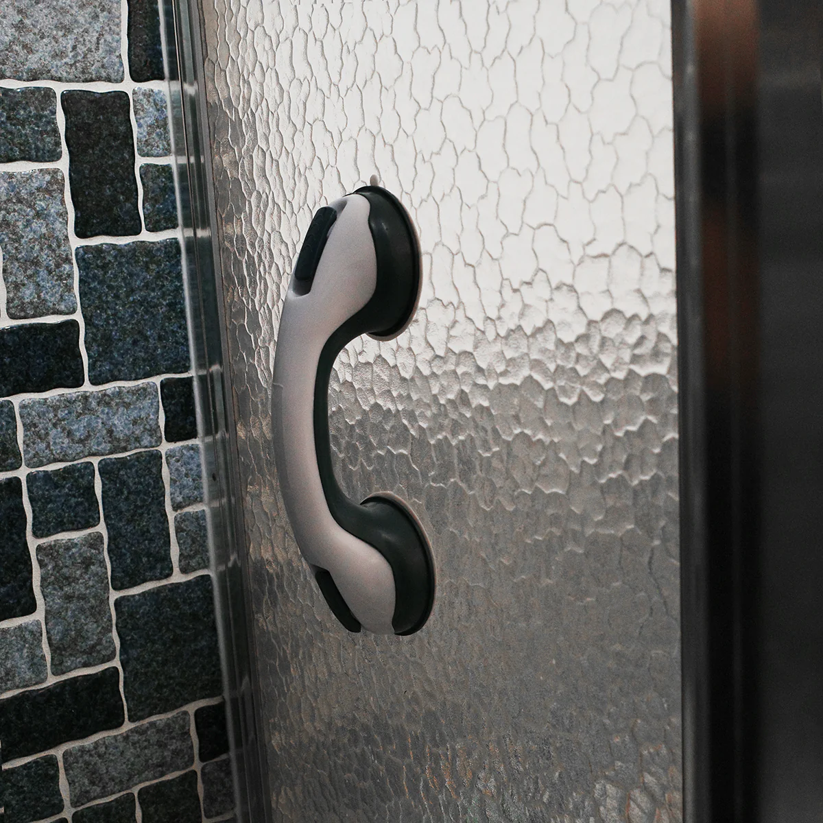 Wall Mount Suction Cup Grab Shower Bathtub Handle Grip Bath Safety Support Bar - Image 5