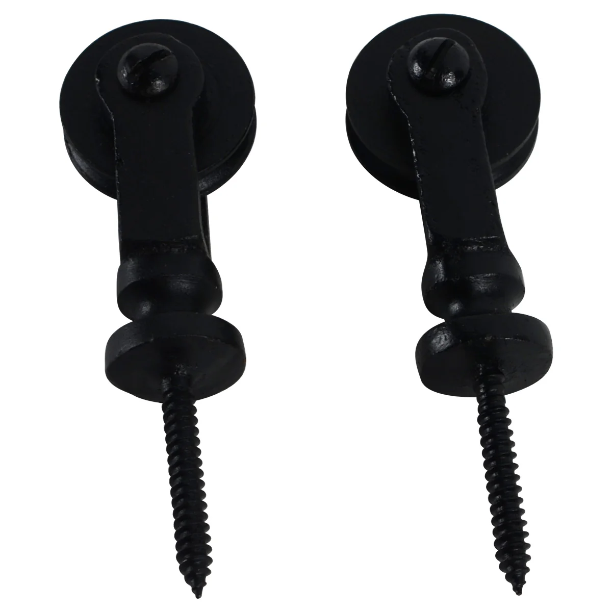 Wall Mount Threaded Screw Pulley Set of 2 - Image 3