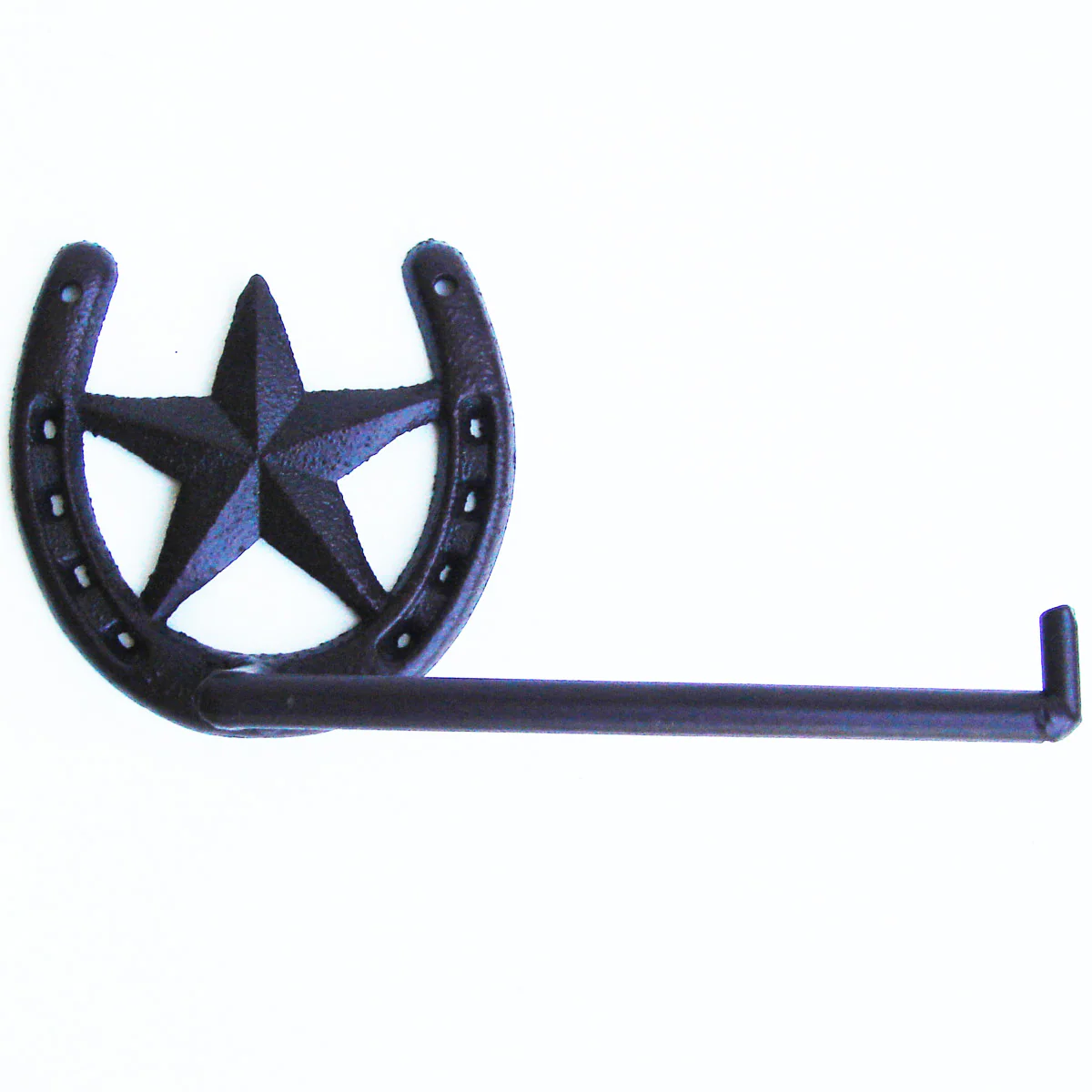 Western Horseshoe Toilet Tissue Bathroom Hanger