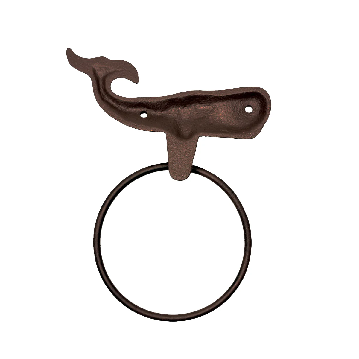 Whale Ring Kitchen Hand Towel Holder Bathroom Rack Coastal Beach Bath Home Decor - Image 2