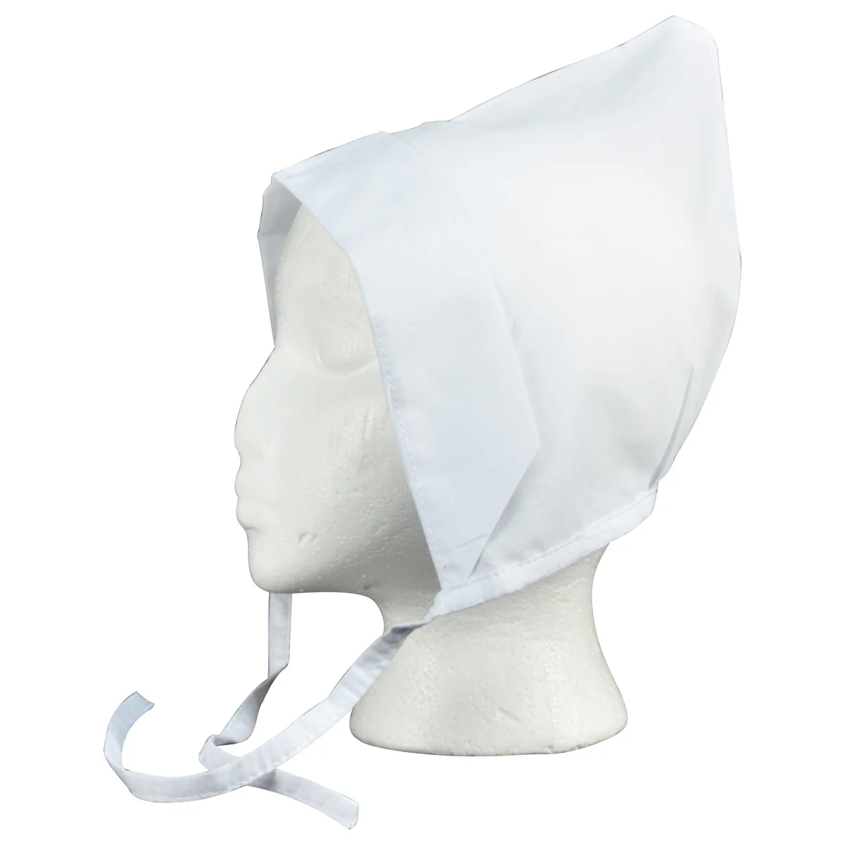 White Amish Coif Costume Theatre Prop Hat