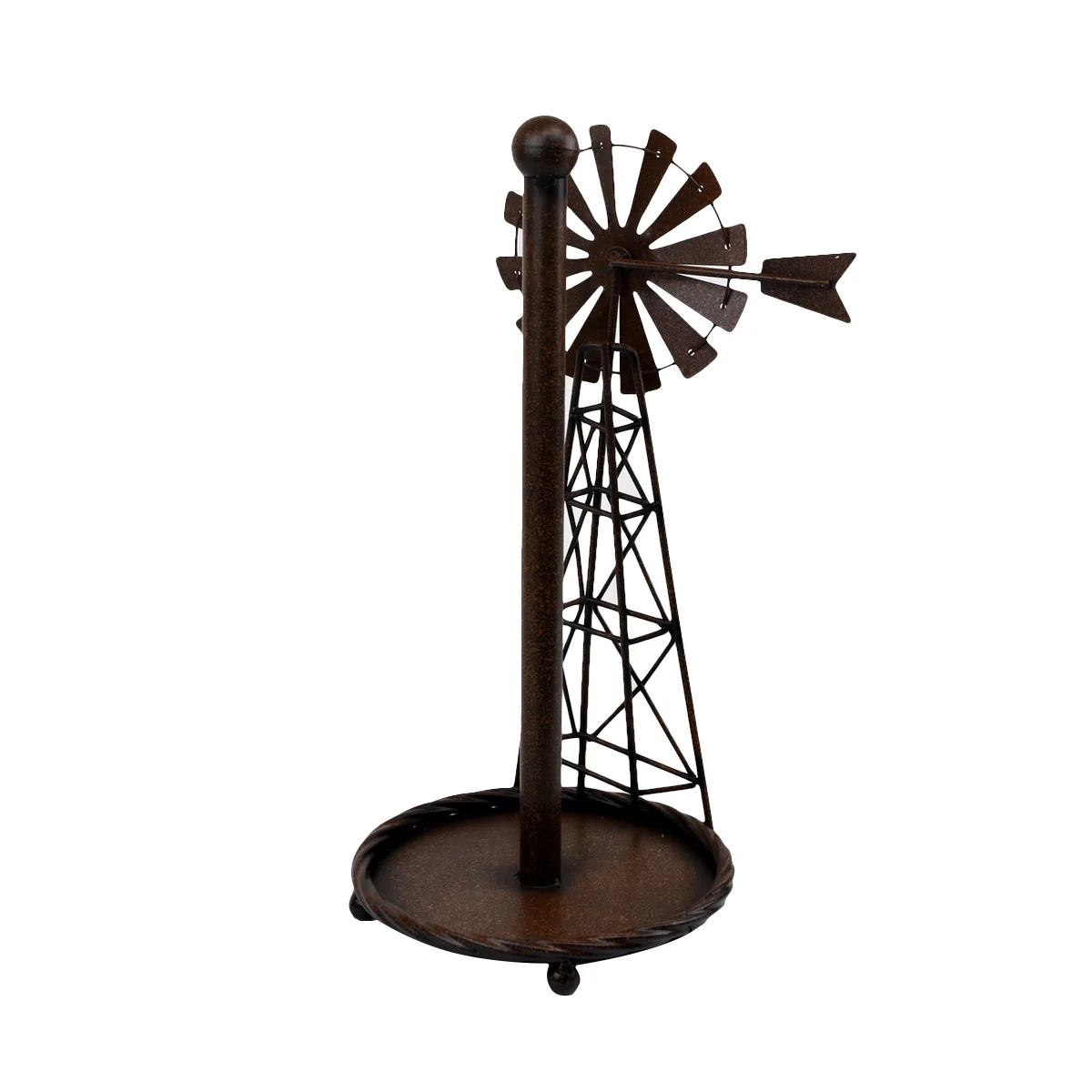 Windmill Paper Towel Roll Holder Kitchen Storage Essentials Farmhouse Home Decor - Image 3