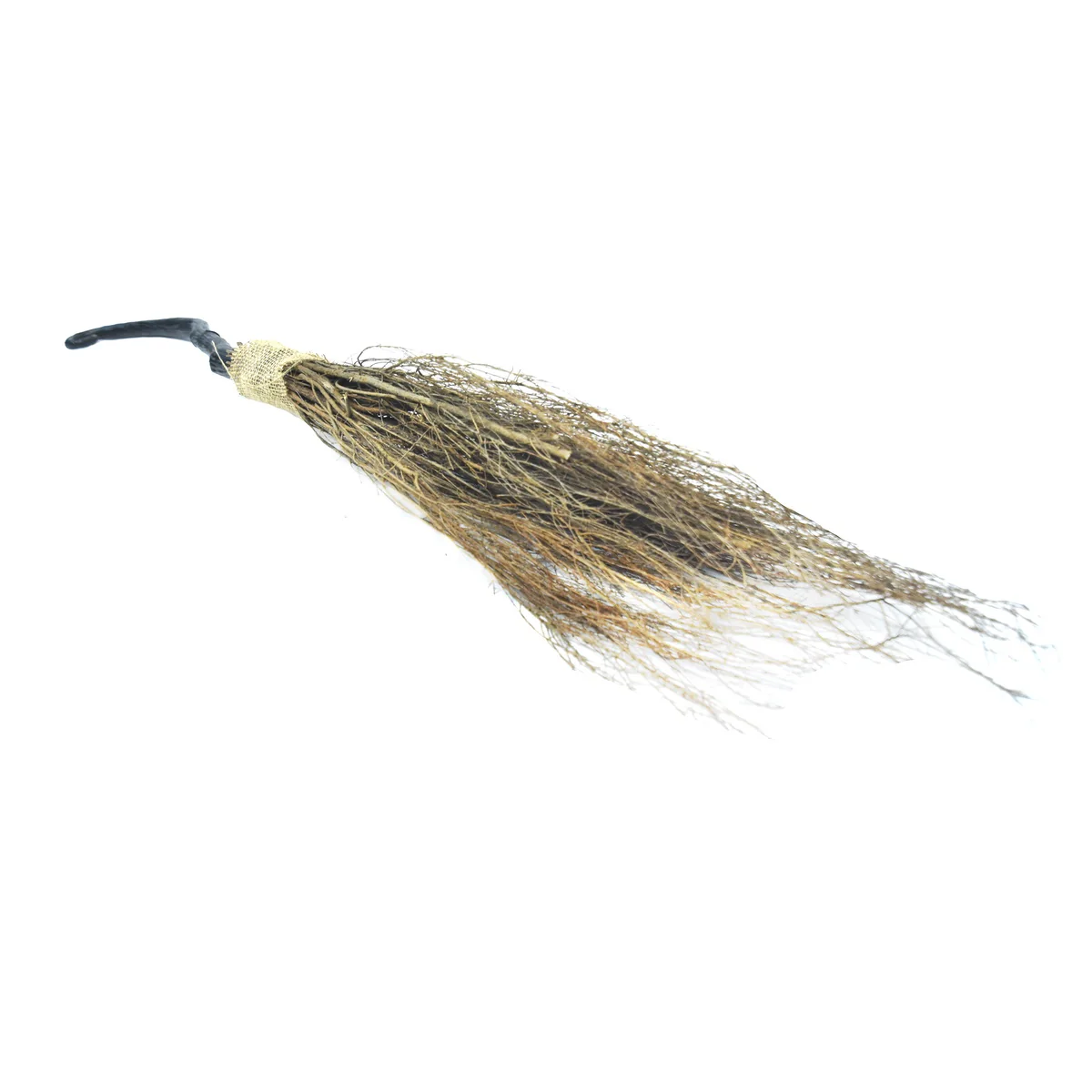 Witch Wizard Broom Stick Straw Broomstick Halloween Costume Accessory Scary Prop - Image 4