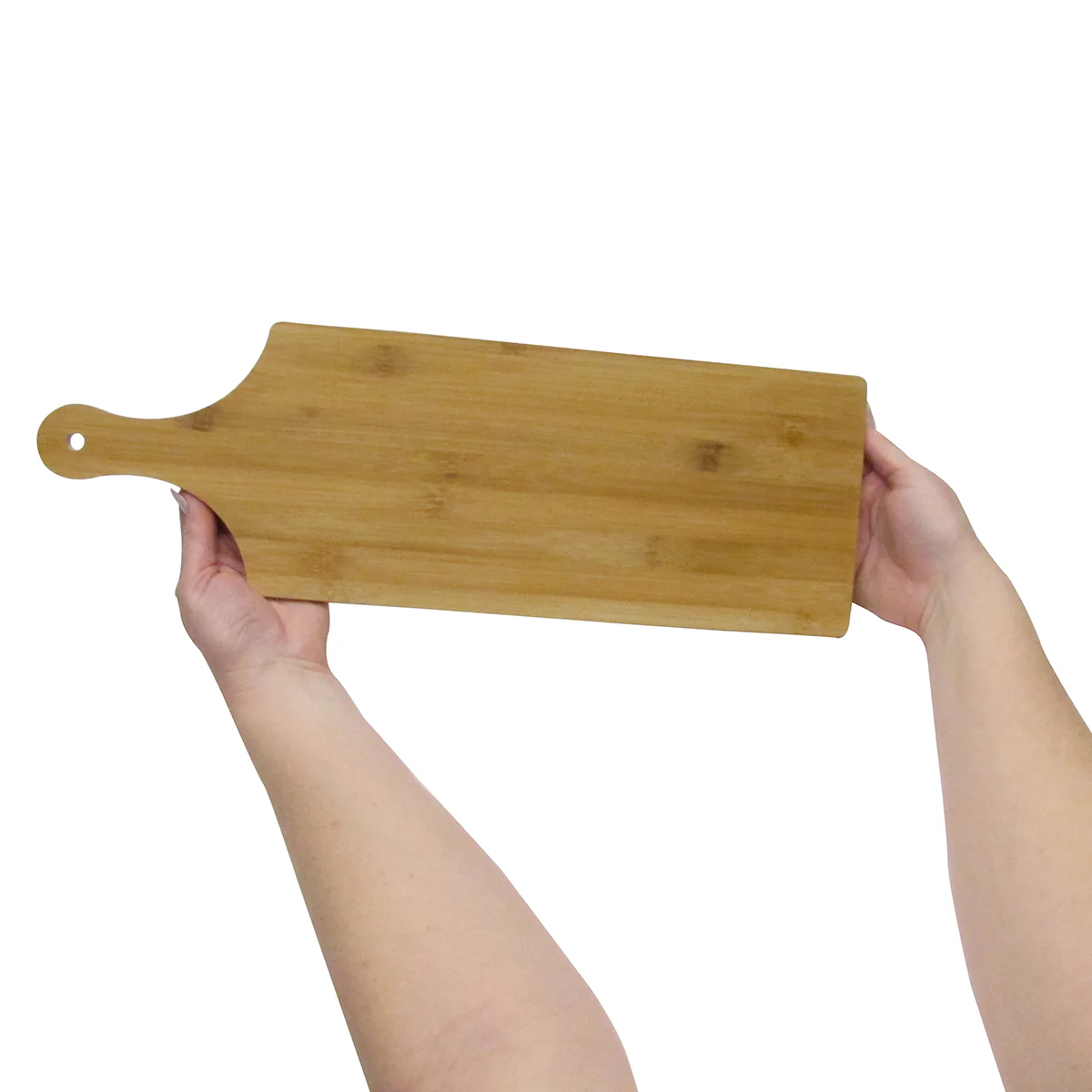 Wood Cutting Boards Bamboo Pizza Tray Charcuterie Serving Kitchen Home Decor - Image 3