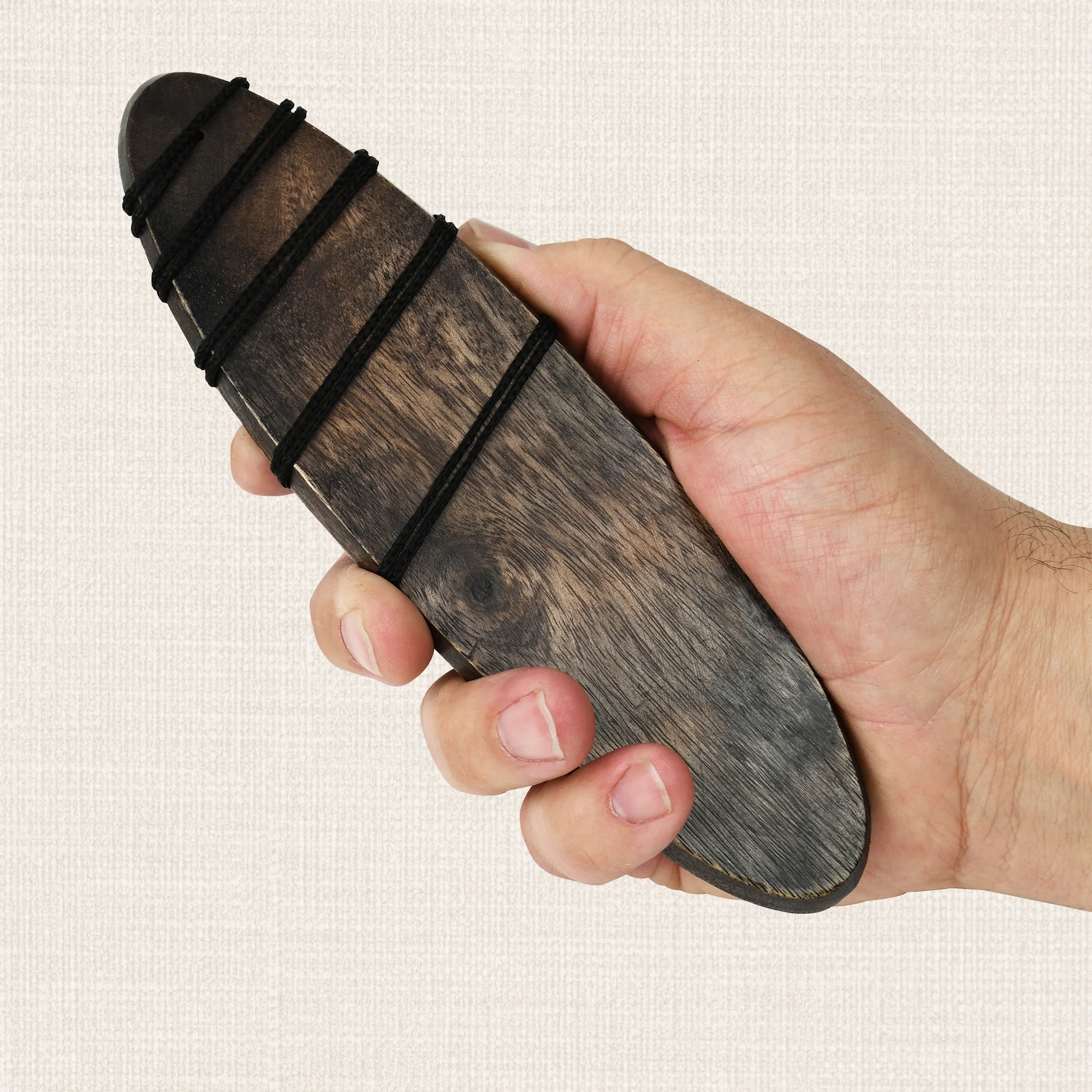 Wooden Bullroarer Musical Instrument Aerophone Cultural Sound Tool Teacher Gifts - Image 4