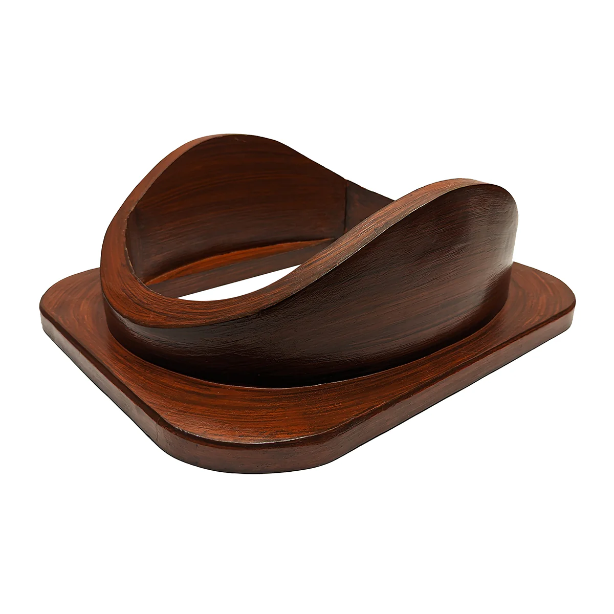 Wooden Scuba Dive Helmet Stand US Military Diving Gear Holder Home Office Decor