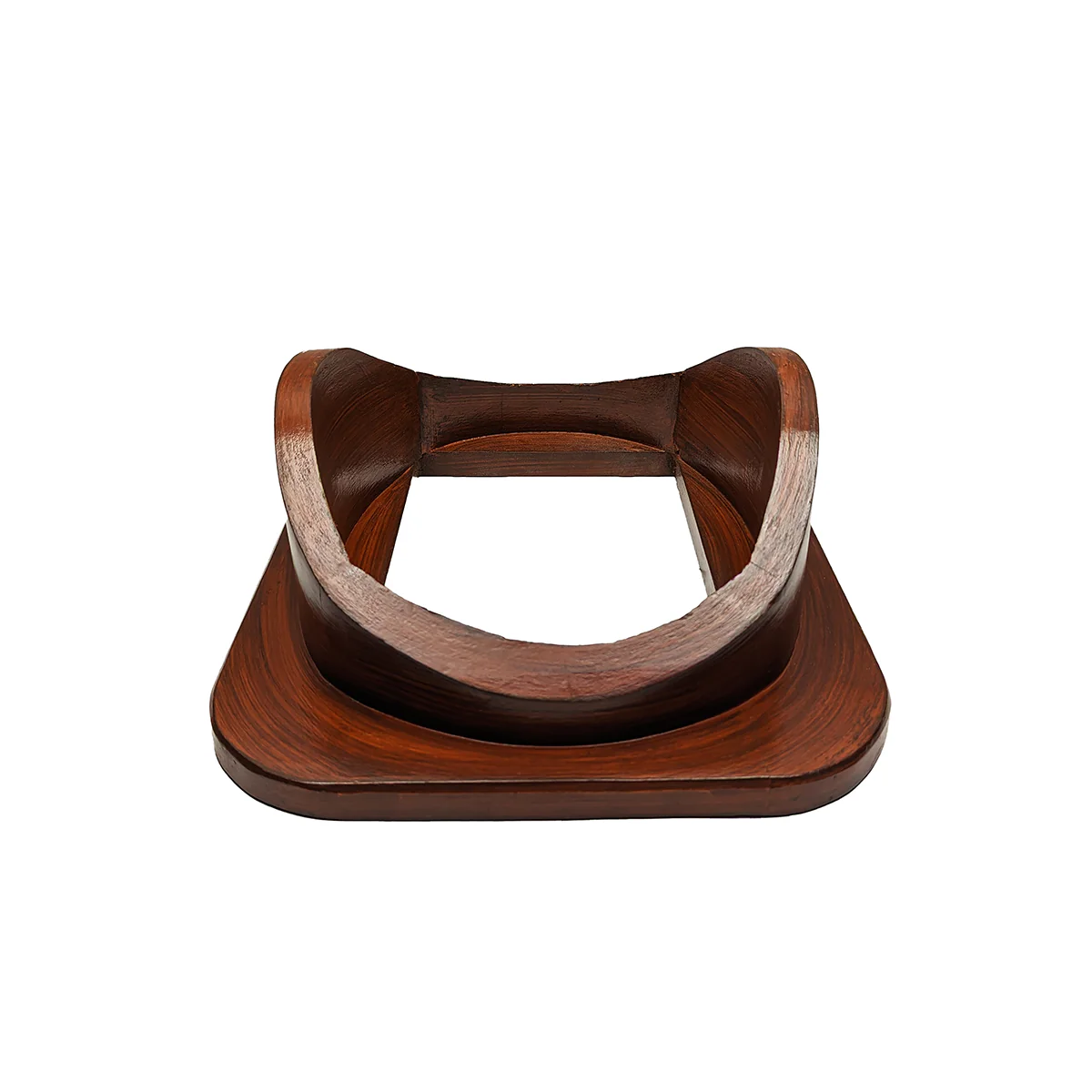 Wooden Scuba Dive Helmet Stand US Military Diving Gear Holder Home Office Decor - Image 2